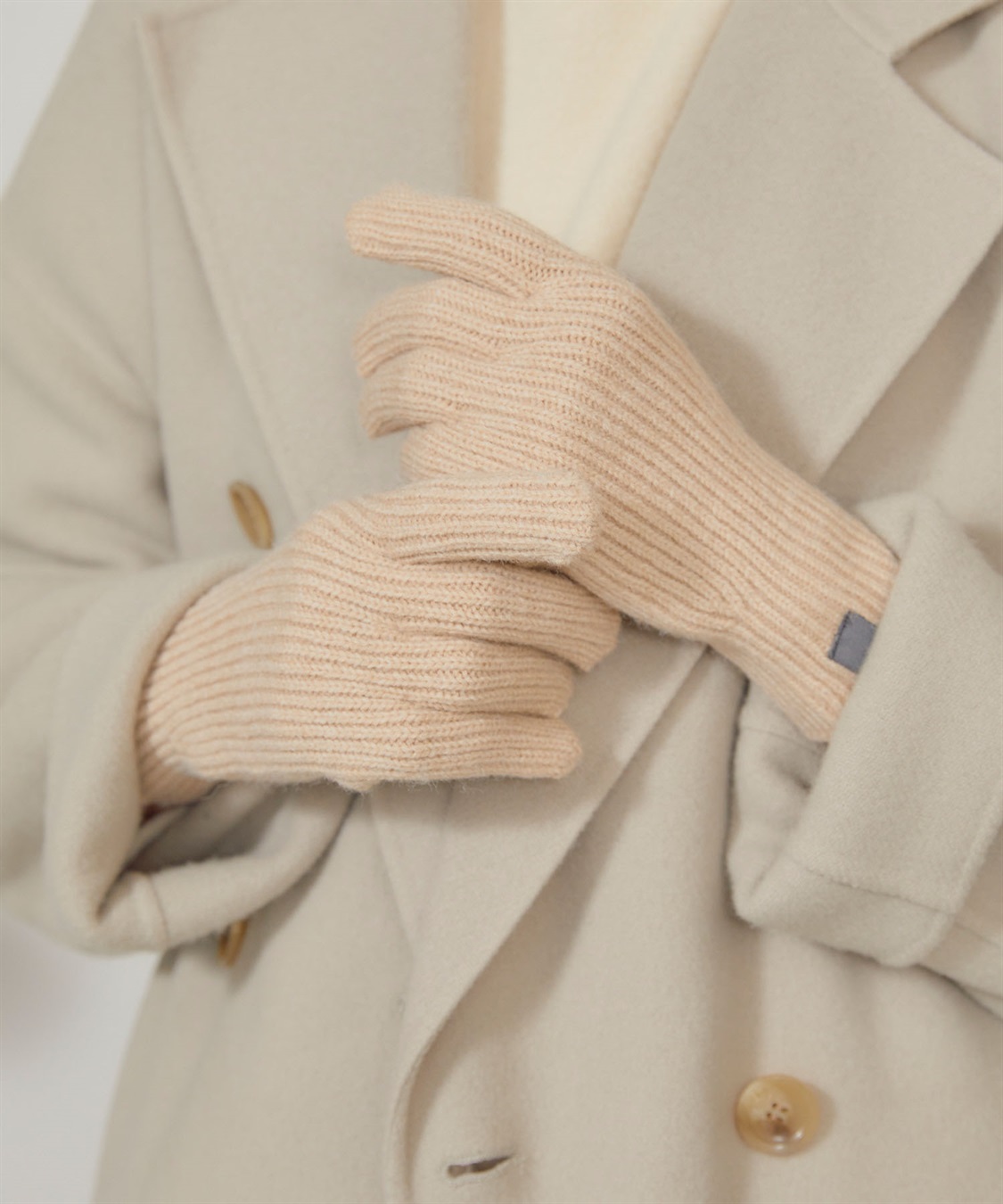 涼活本舗/温活本舗 【温活本舗】スマホ対応指穴あきリブ編み手袋_sub_6