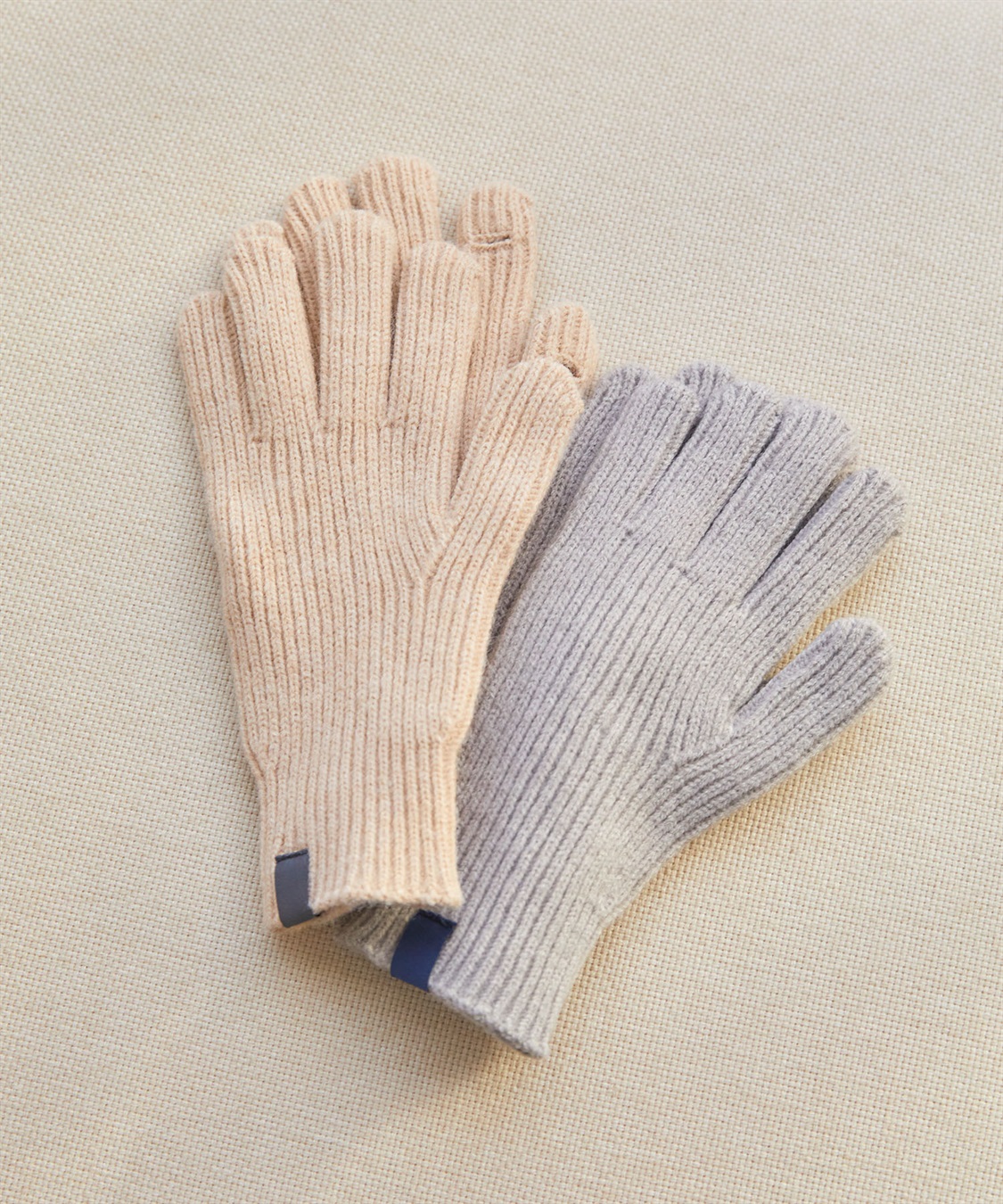 涼活本舗/温活本舗 【温活本舗】スマホ対応指穴あきリブ編み手袋_sub_7