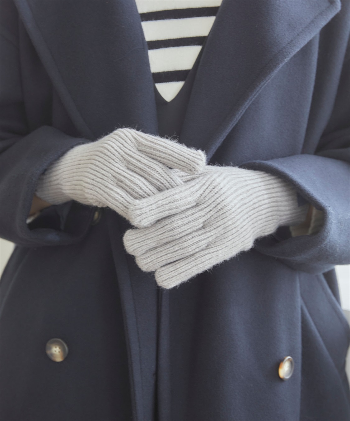 涼活本舗/温活本舗 【温活本舗】スマホ対応指穴あきリブ編み手袋_sub_19