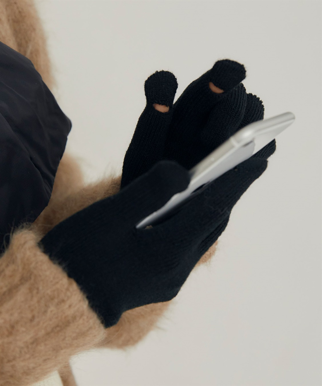 涼活本舗/温活本舗 【温活本舗】スマホ対応指穴あき手袋_sub_5