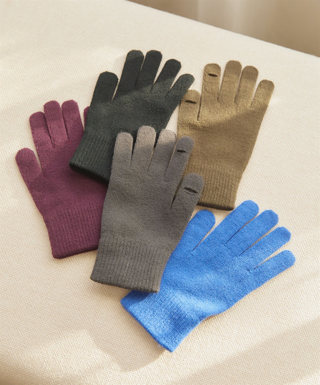 涼活本舗/温活本舗 【温活本舗】スマホ対応指穴あき手袋_sub_9