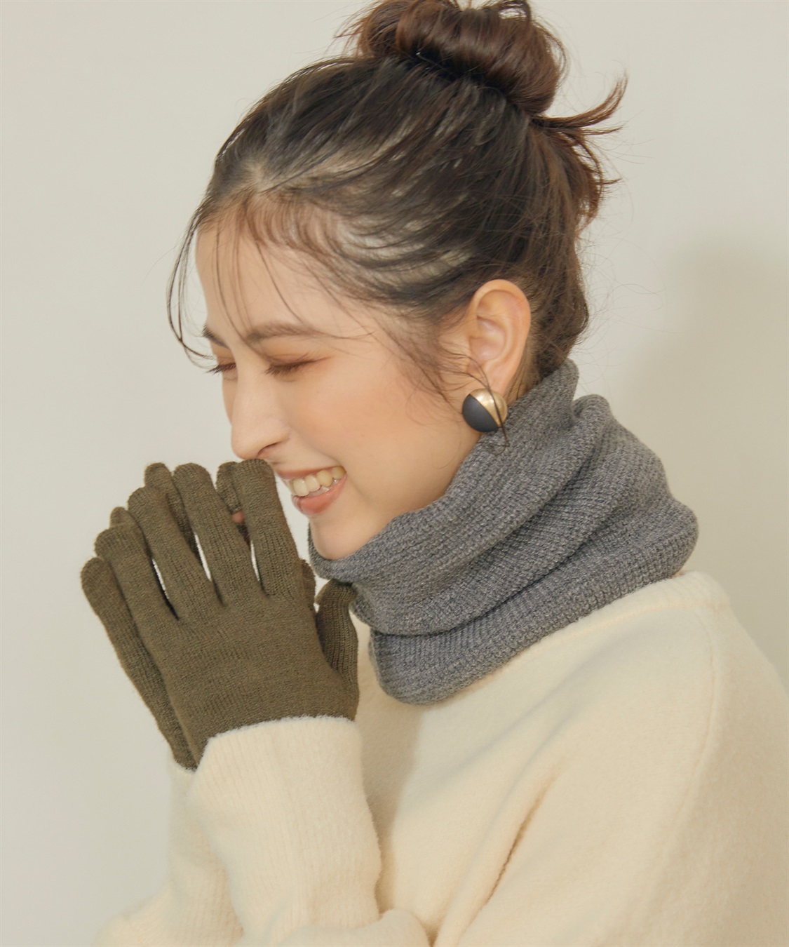 涼活本舗/温活本舗 【温活本舗】スマホ対応指穴あき手袋_sub_10