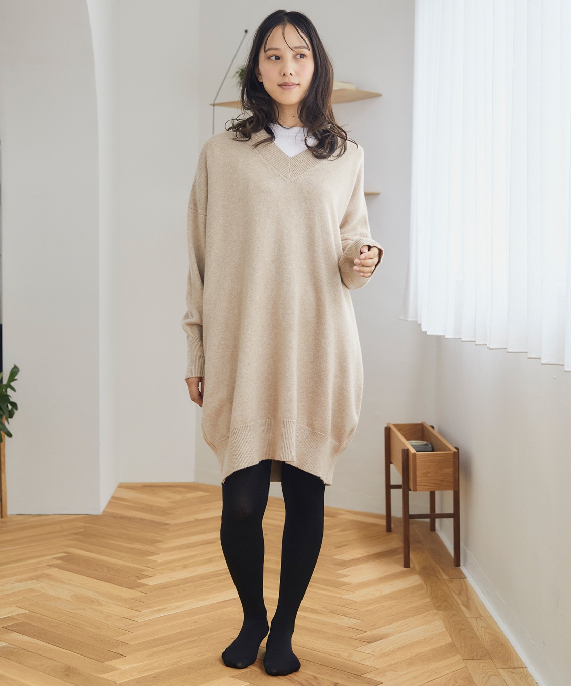 涼活本舗/温活本舗 【温活本舗】裏シャギータイツ_sub_2