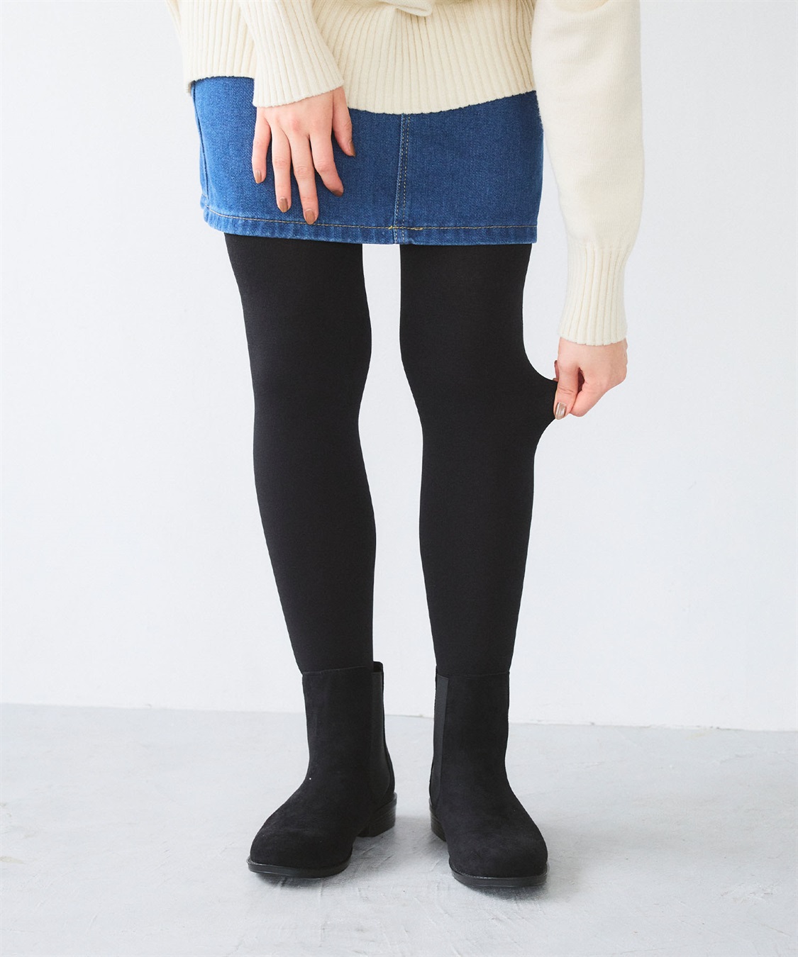 涼活本舗/温活本舗 【温活本舗】裏シャギータイツ_sub_6