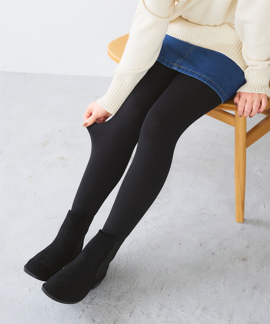 涼活本舗/温活本舗 【温活本舗】裏シャギータイツ_sub_14