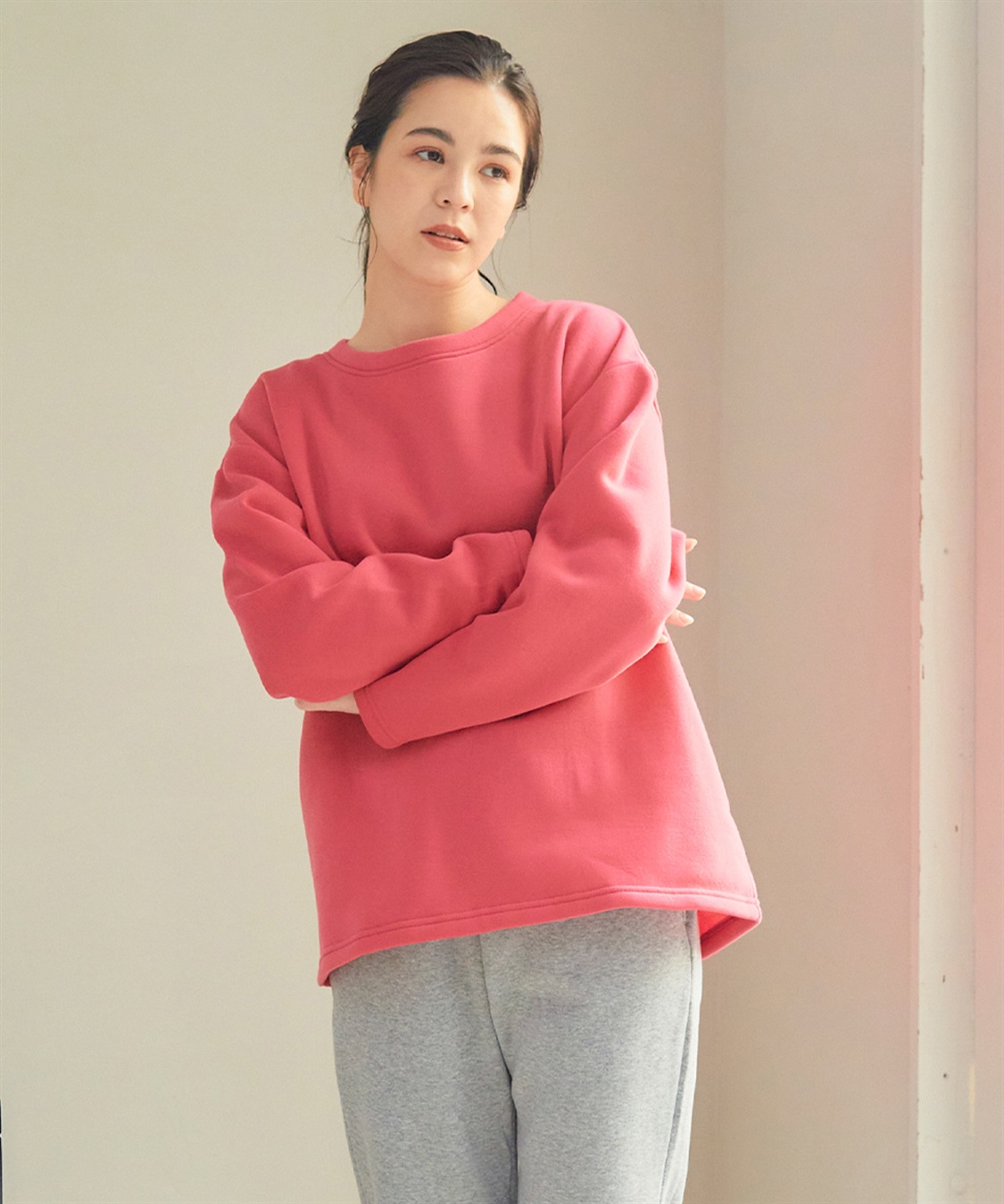 涼活本舗/温活本舗 【温活本舗】裏パイル起毛上下ルームウェア_sub_13