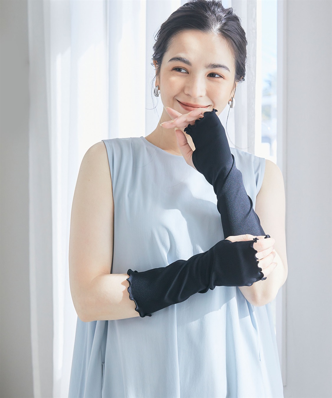 Life Style by cross marche 【涼活本舗】ショートアームカバー_sub_10