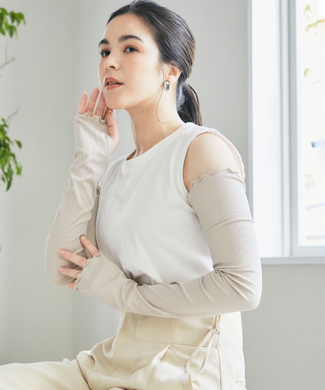 Life Style by cross marche 【涼活本舗】ロングアームカバー_sub_3