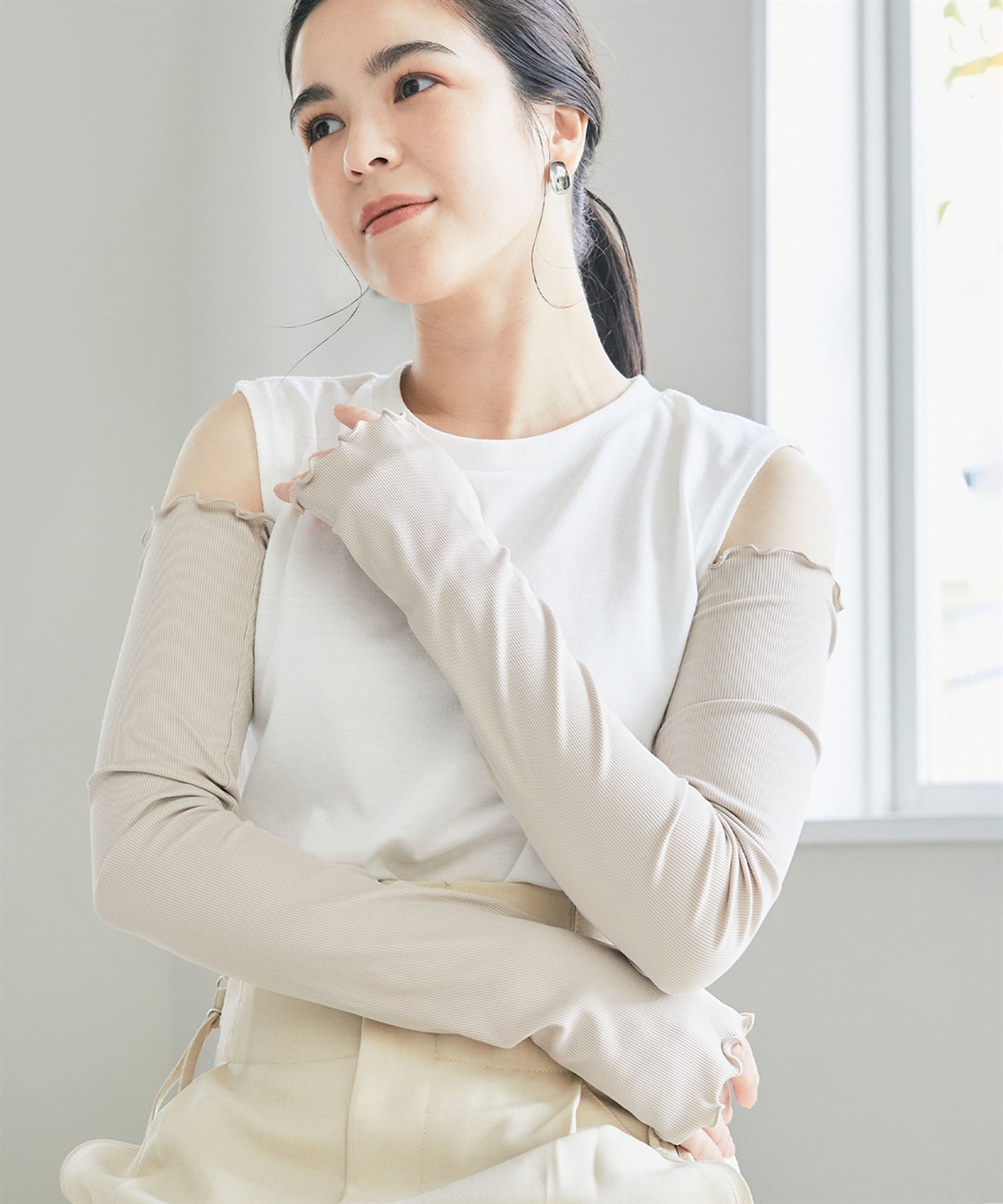 Life Style by cross marche 【涼活本舗】ロングアームカバー_sub_4