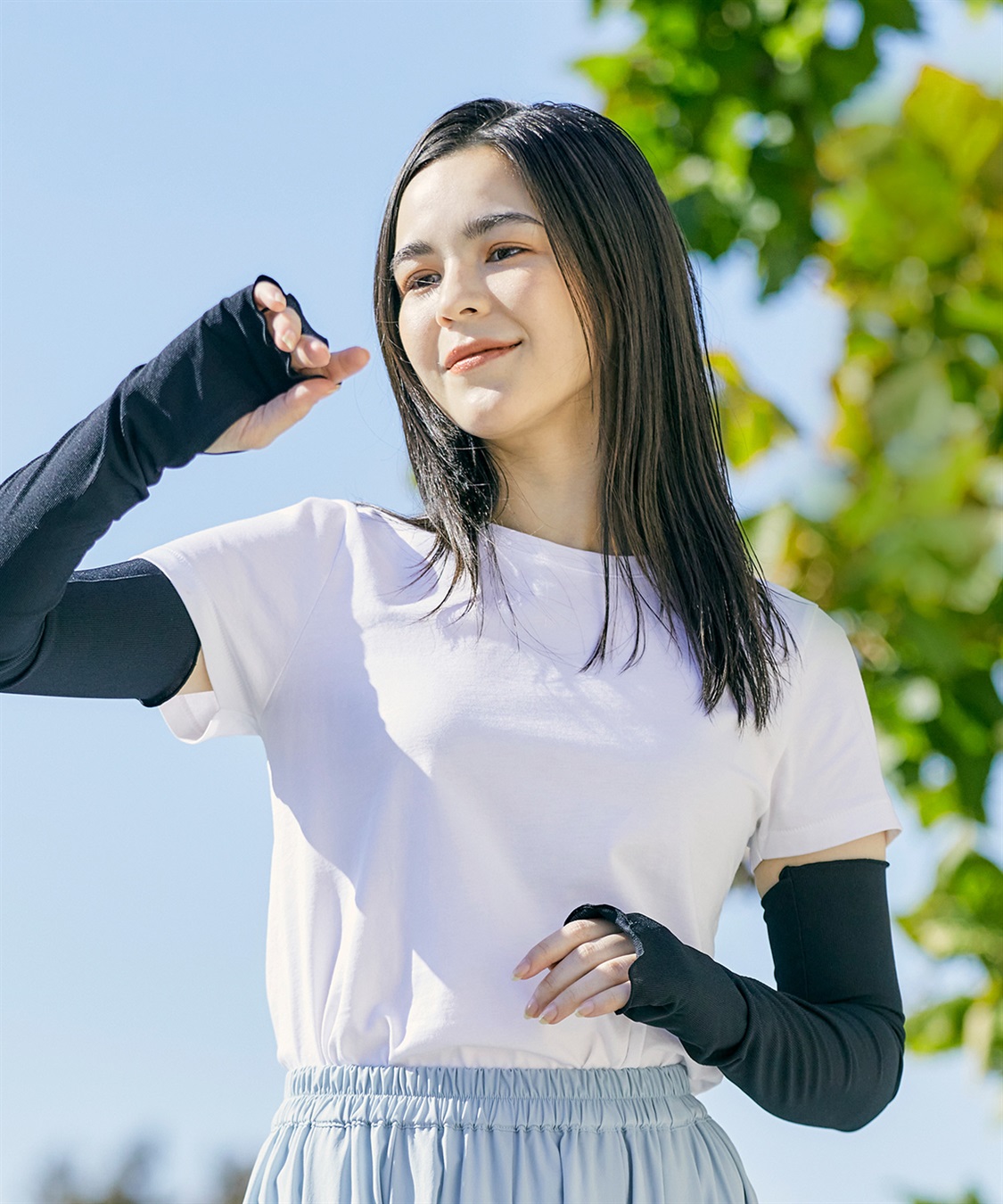 Life Style by cross marche 【涼活本舗】ロングアームカバー_sub_15