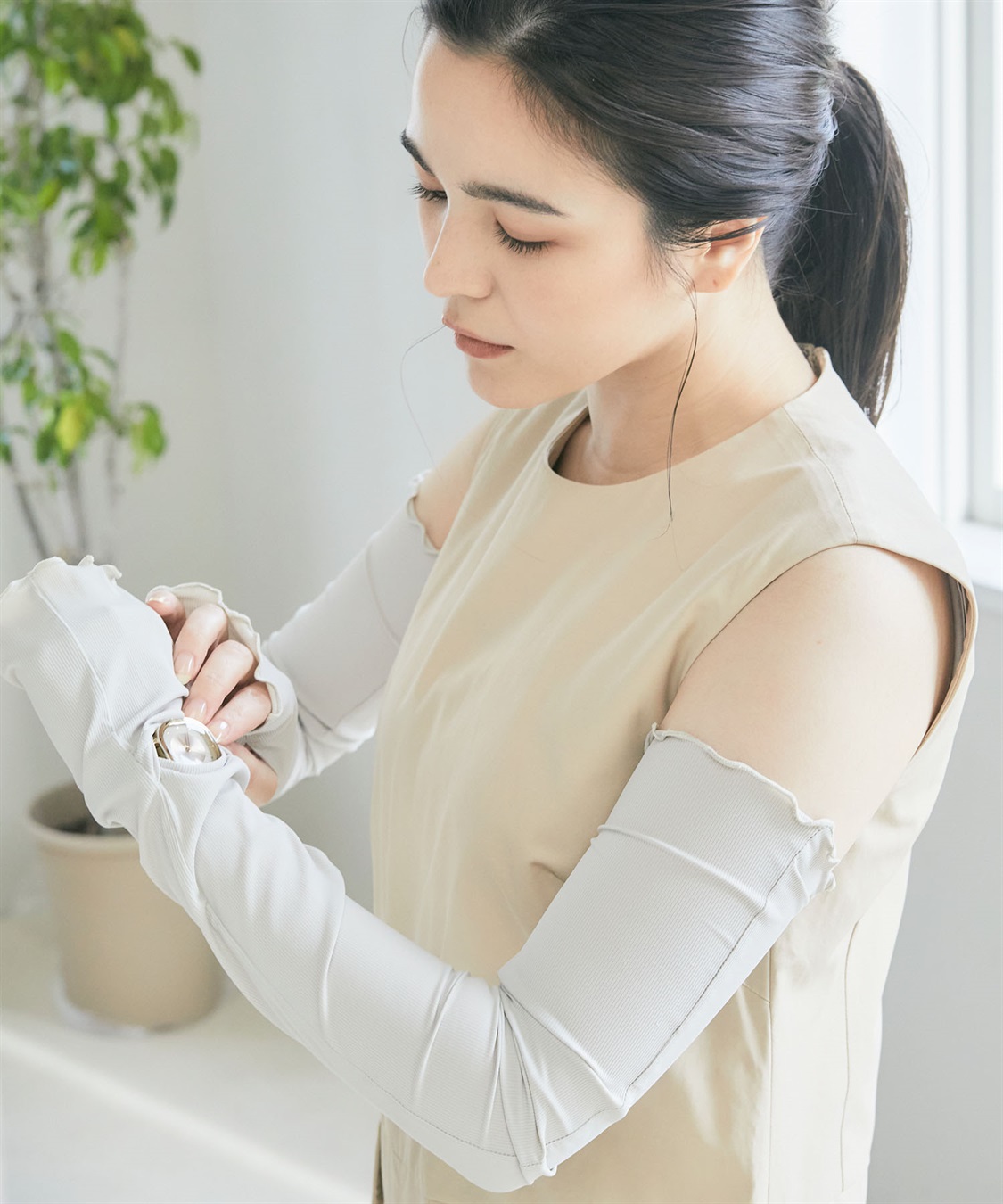 Life Style by cross marche 【涼活本舗】時計スリットアームカバー_sub_6