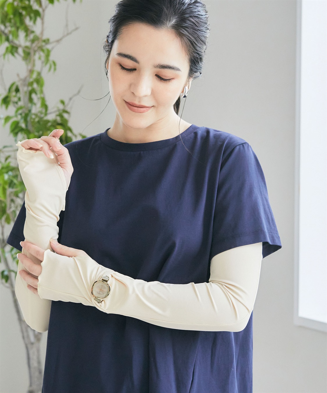 Life Style by cross marche 【涼活本舗】時計スリットアームカバー_sub_13