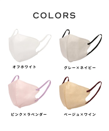 PASTEL MASK PASTELMASK 不織布COOL 30枚セット 個包装使い捨て立体マスク BFE PFE VFE 99％カット 美シルエット 三層構造_subthumb_11