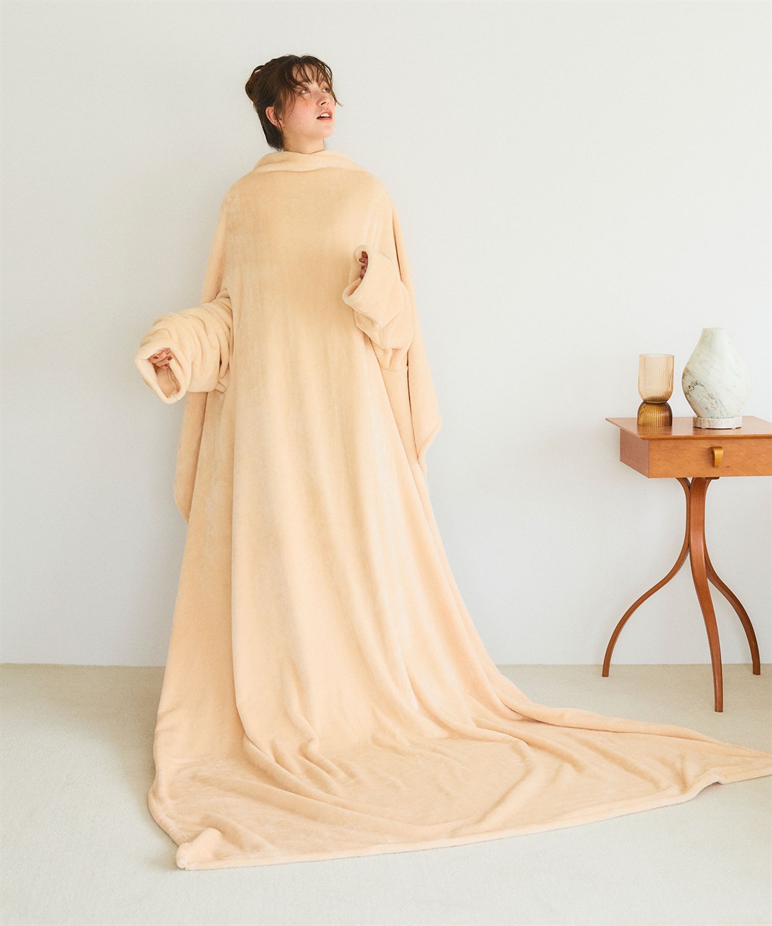 涼活本舗/温活本舗 【温活本舗】袖付き毛布_sub_6