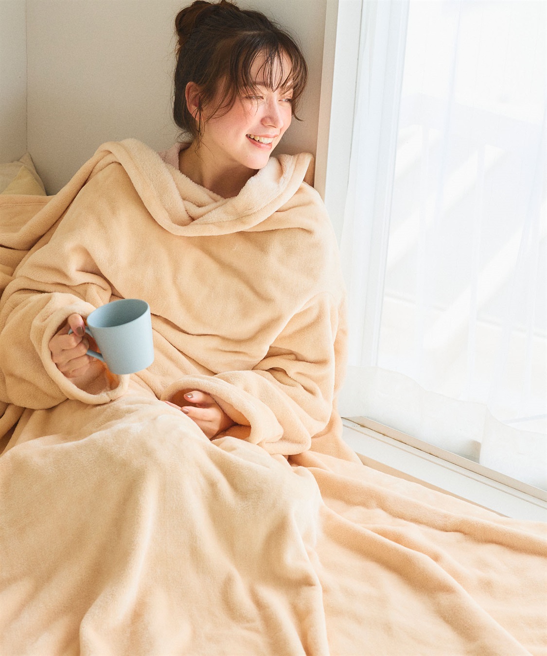 涼活本舗/温活本舗 【温活本舗】袖付き毛布_sub_11