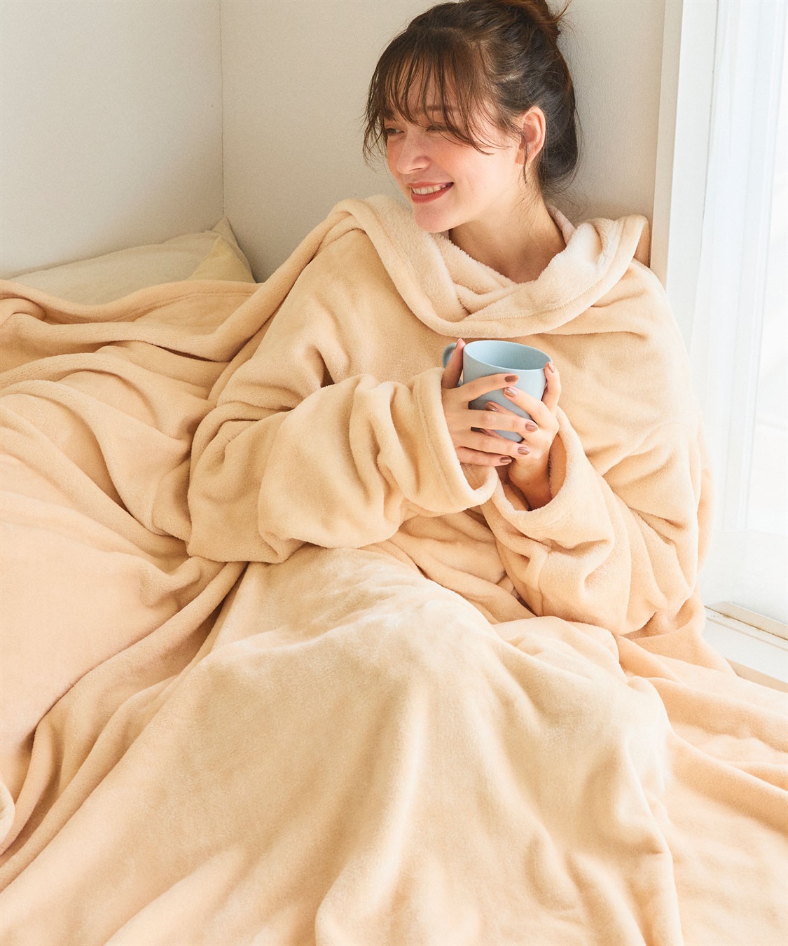 涼活本舗/温活本舗 【温活本舗】袖付き毛布_sub_12