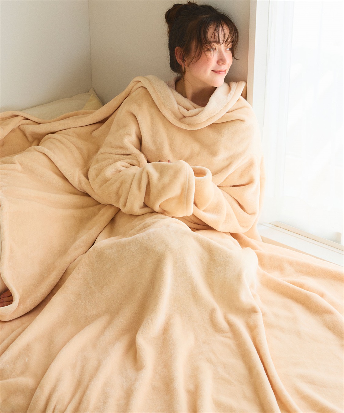 涼活本舗/温活本舗 【温活本舗】袖付き毛布_sub_15