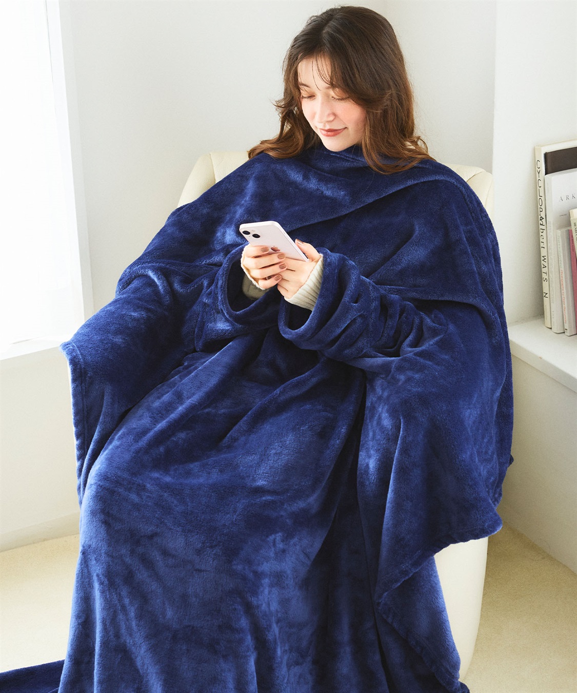 涼活本舗/温活本舗 【温活本舗】袖付き毛布_sub_20