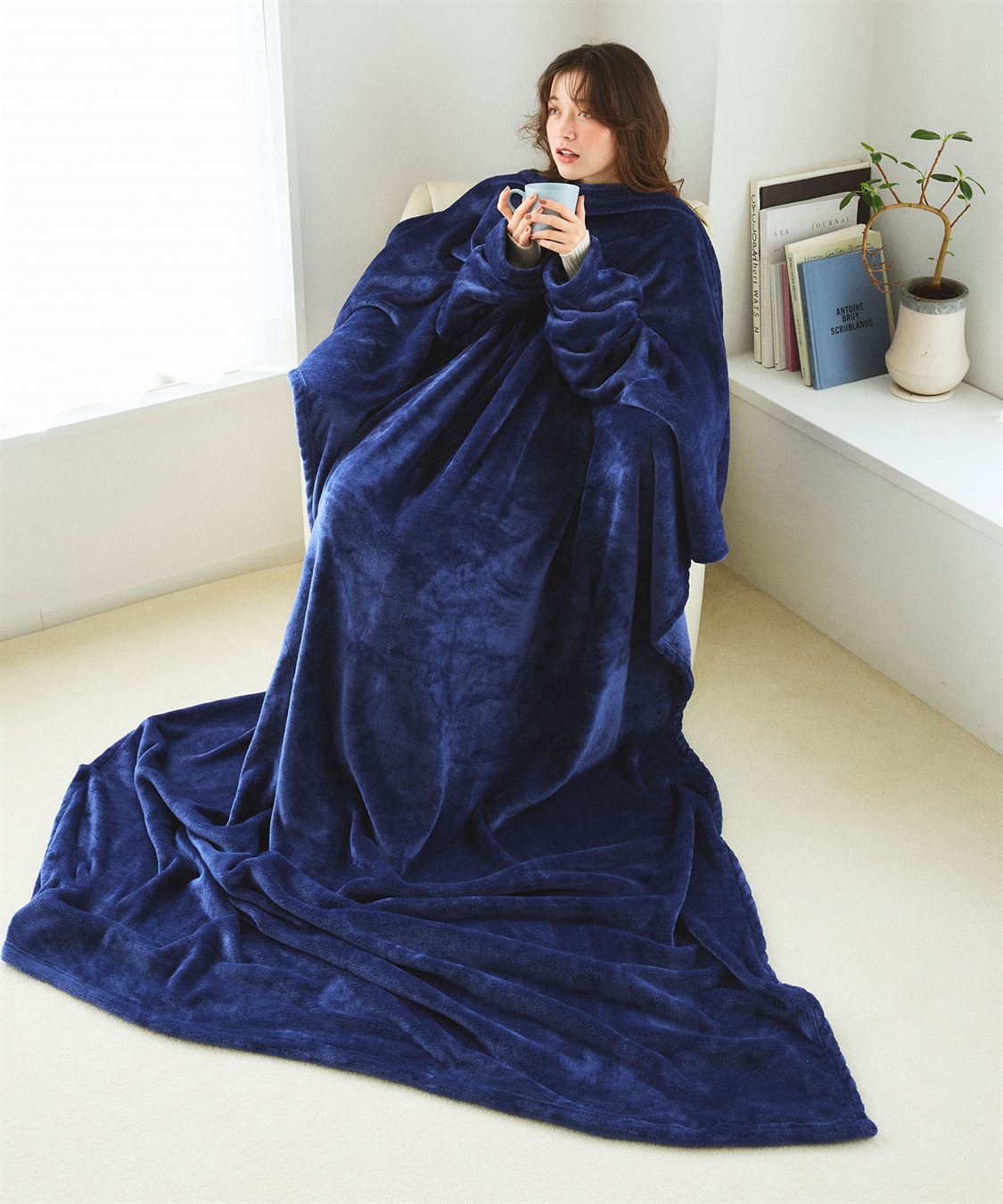 涼活本舗/温活本舗 【温活本舗】袖付き毛布_sub_23