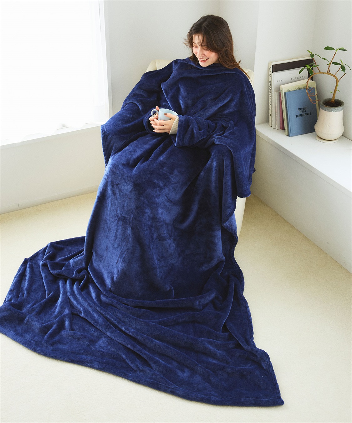 涼活本舗/温活本舗 【温活本舗】袖付き毛布_sub_24