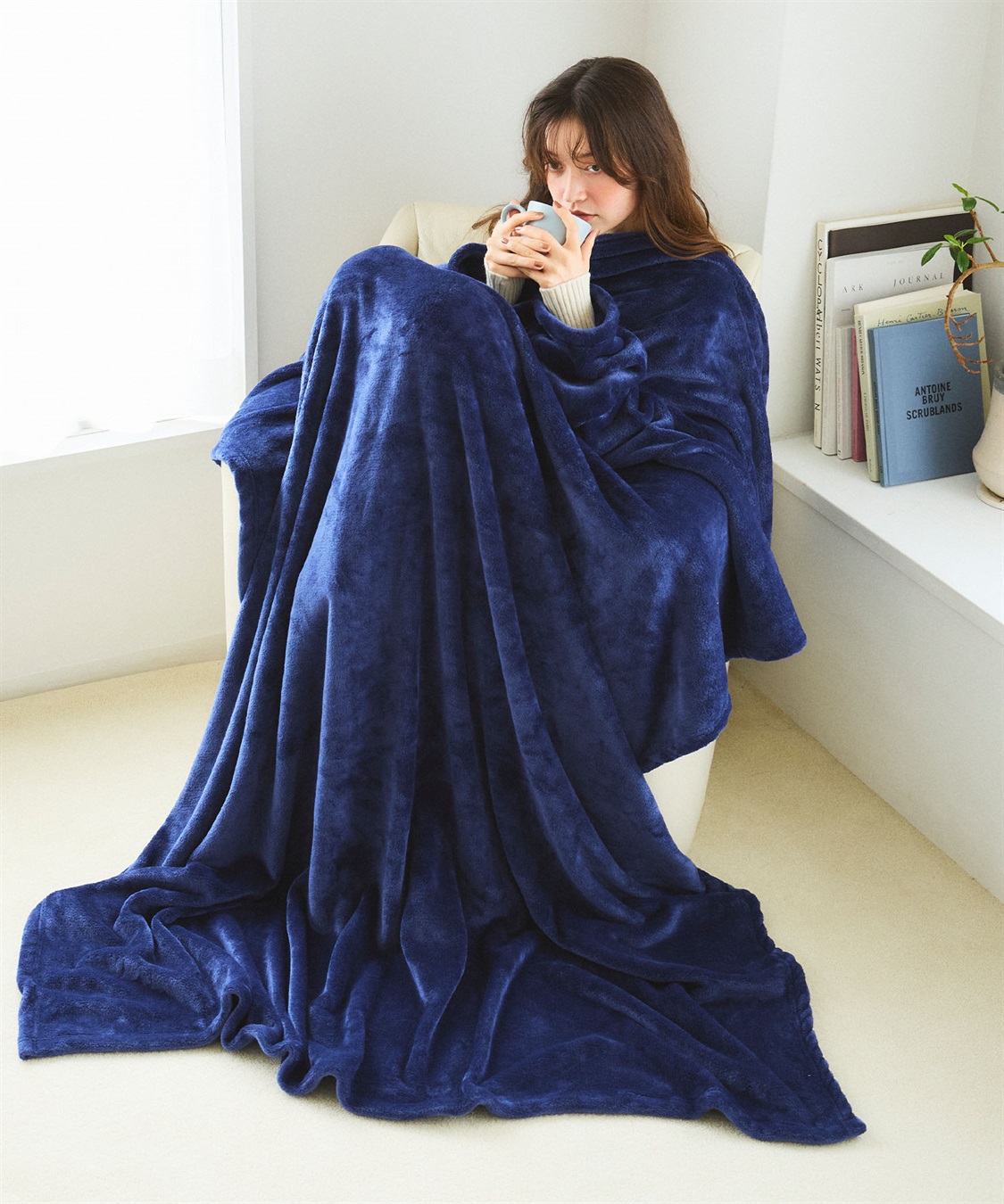 涼活本舗/温活本舗 【温活本舗】袖付き毛布_sub_26