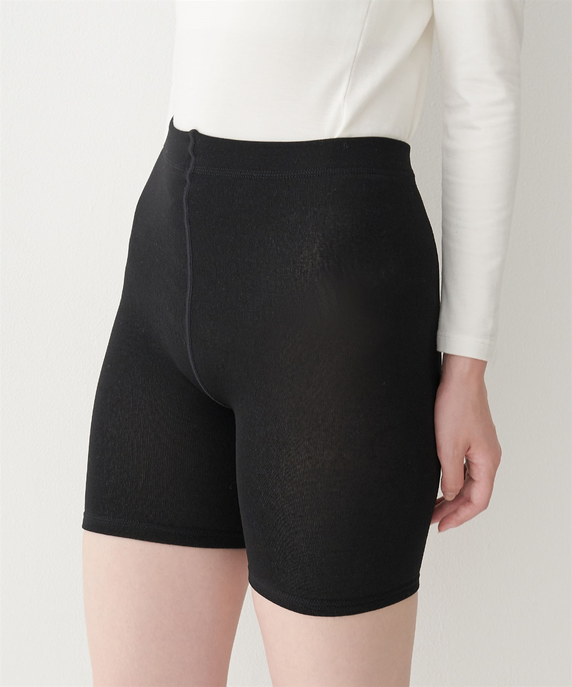 Life Style by cross marche 【温活本舗】裏シャギー腹巻きパンツ2点セット_sub_3