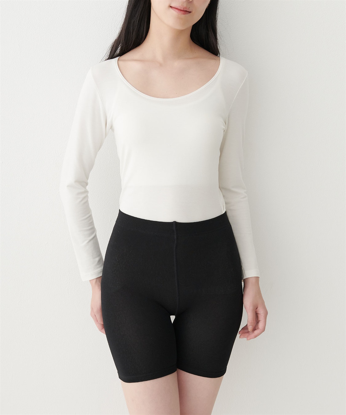 Life Style by cross marche 【温活本舗】裏シャギー腹巻きパンツ2点セット_sub_6