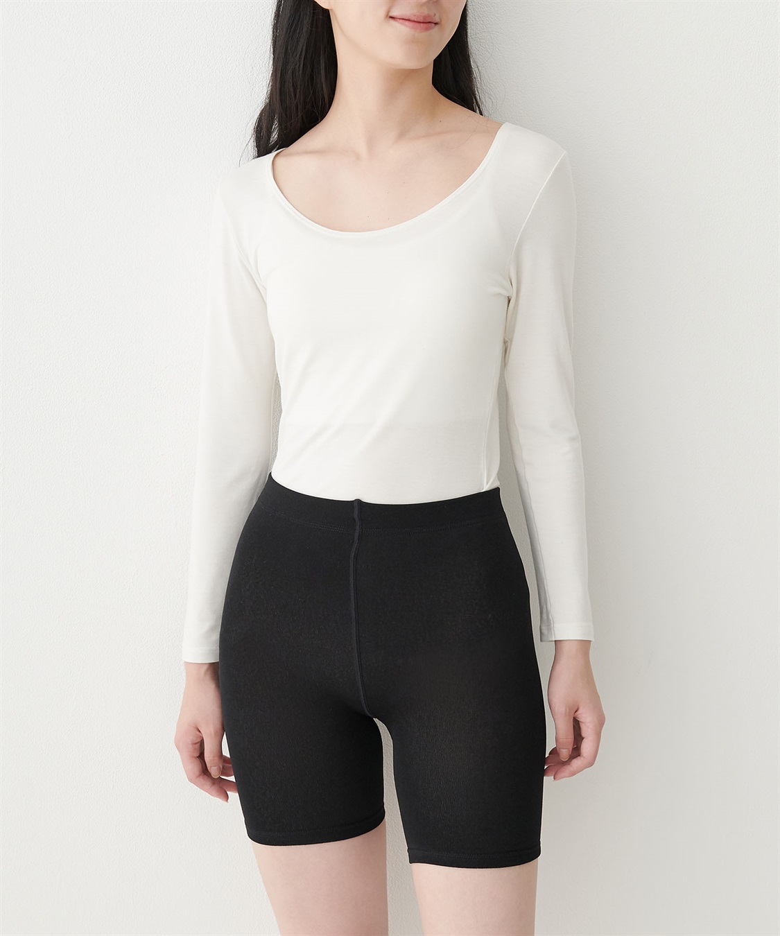 Life Style by cross marche 【温活本舗】裏シャギー腹巻きパンツ2点セット_sub_7