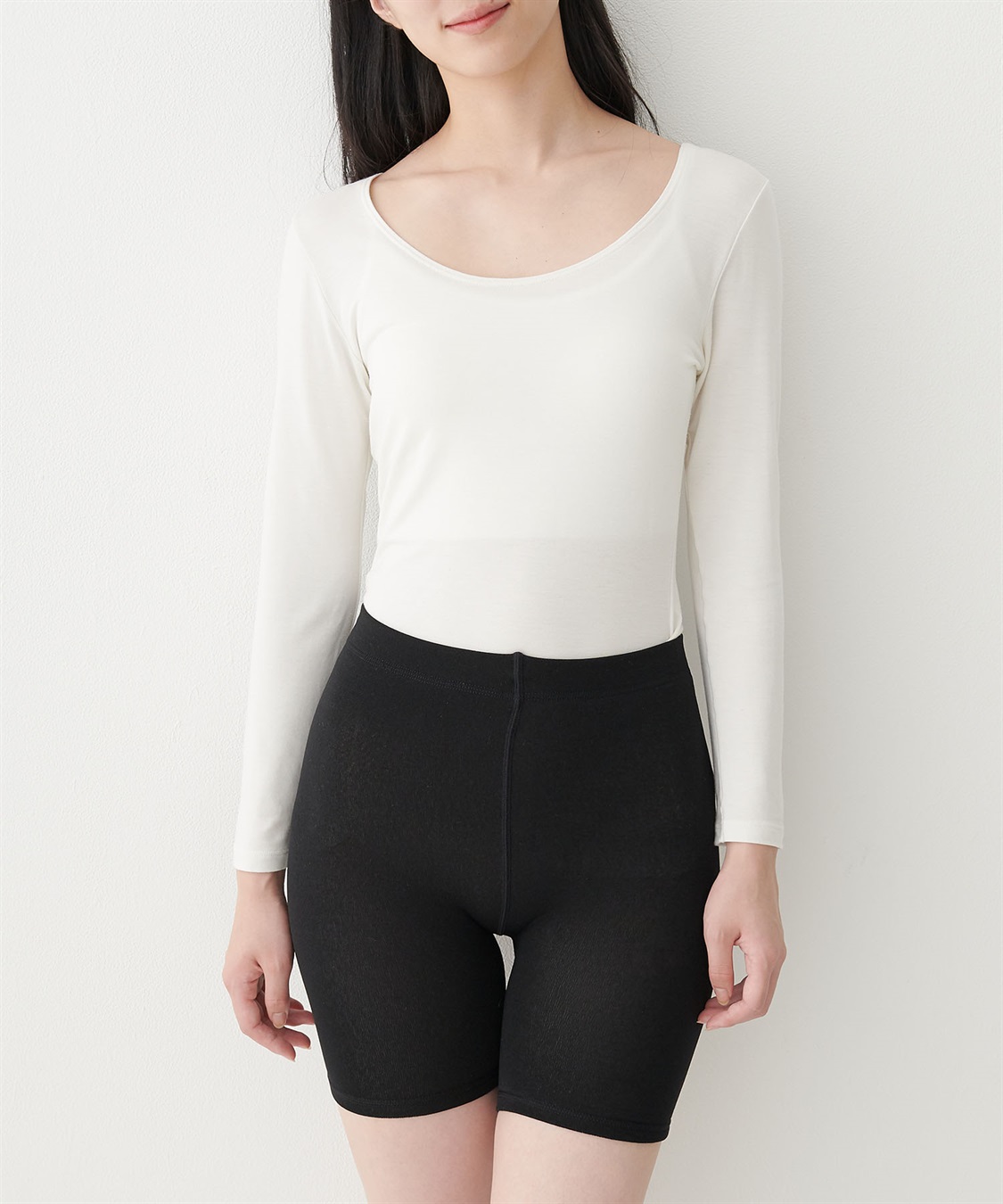 Life Style by cross marche 【温活本舗】裏シャギー腹巻きパンツ2点セット_sub_8