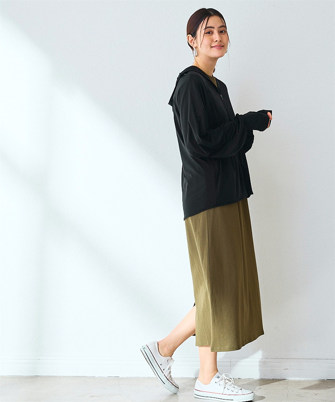 涼活本舗/温活本舗 フード付きUVカットパーカ_sub_11