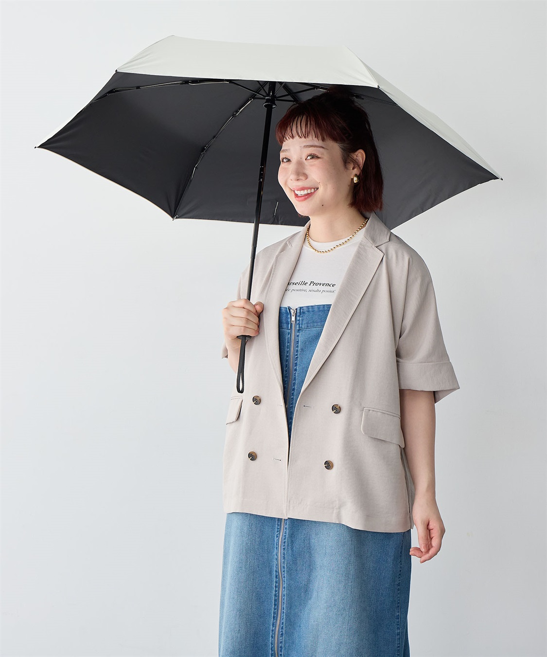 Life Style by cross marche 【Yoki】晴雨兼用美肌傘 日傘 ユニセックス 男女兼用 軽量_sub_21