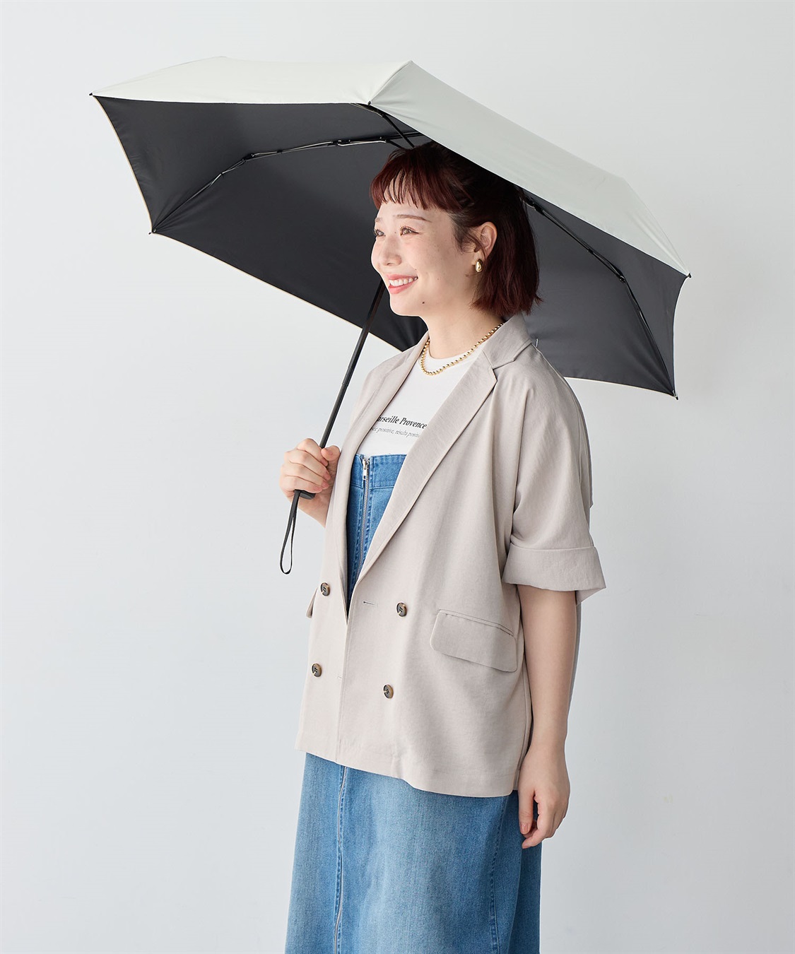 Life Style by cross marche 【Yoki】晴雨兼用美肌傘 日傘 ユニセックス 男女兼用 軽量_sub_22