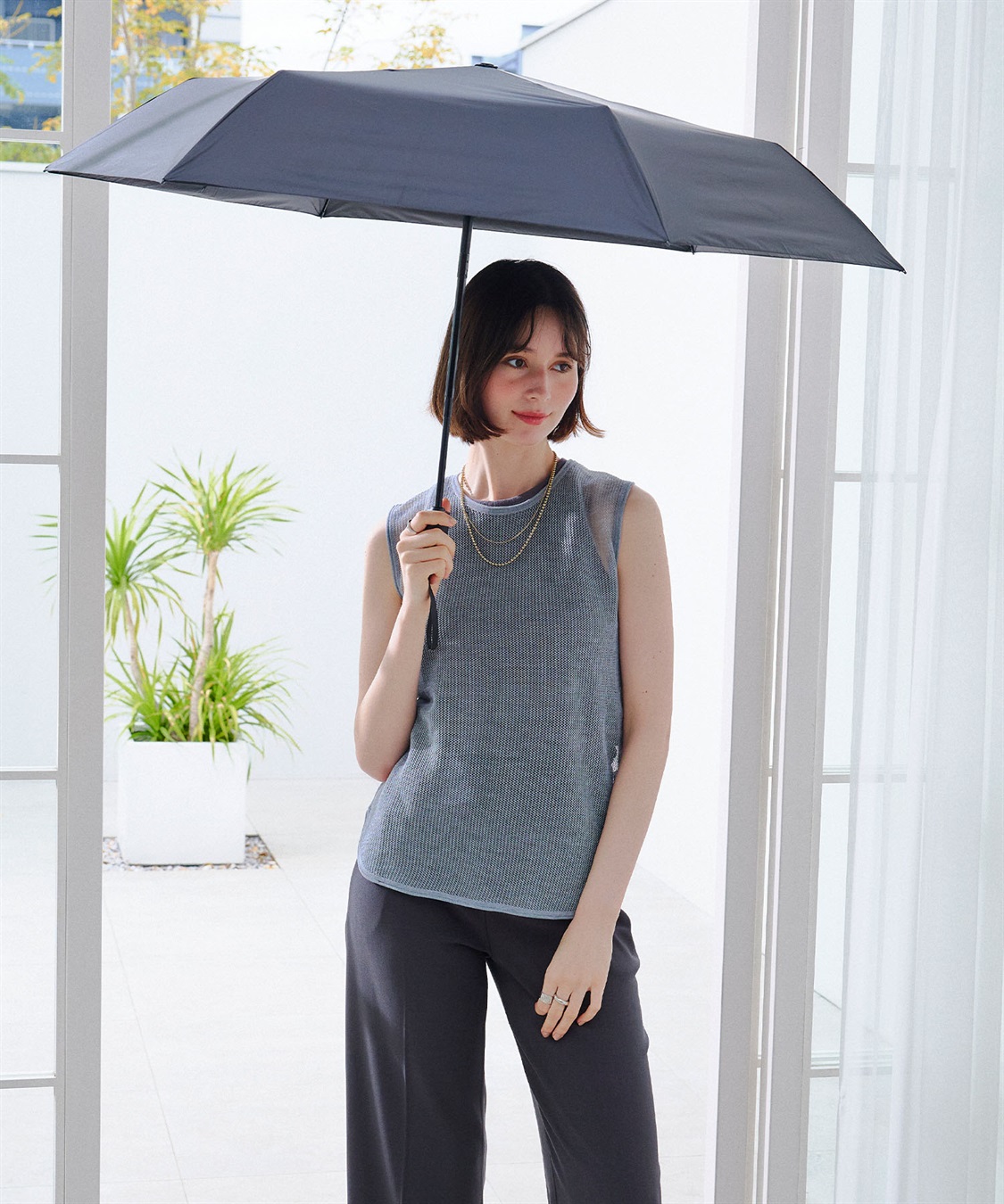 Life Style by cross marche 【Yoki】晴雨兼用美肌傘 日傘 ユニセックス 男女兼用 軽量_sub_25