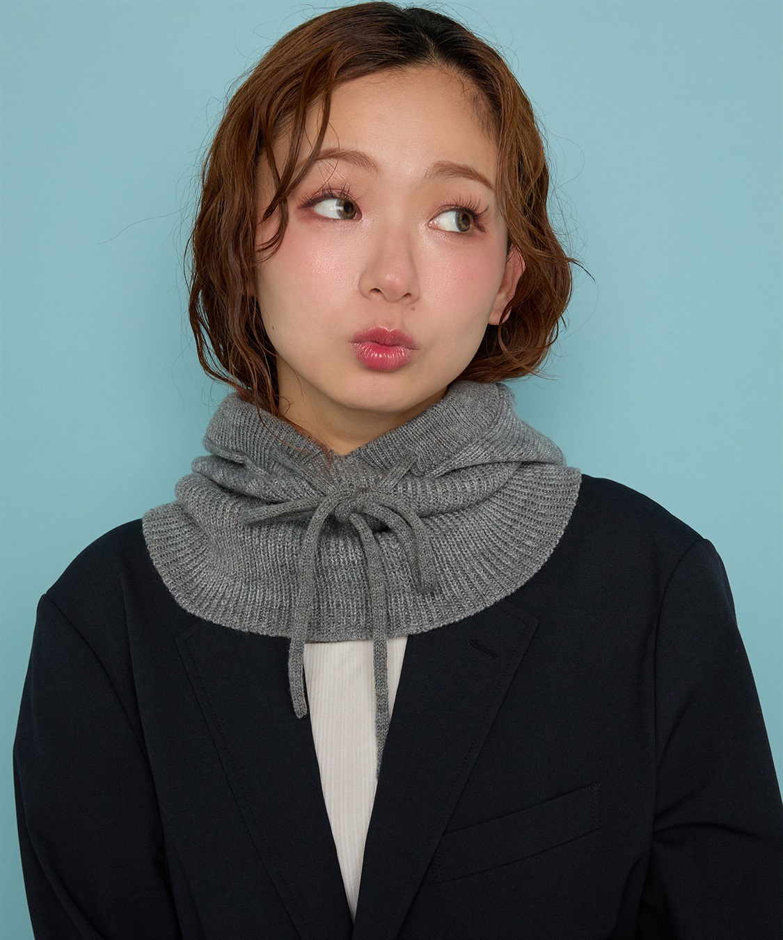 Yoki】ニットフードバラクラバ Life Style by cross marche