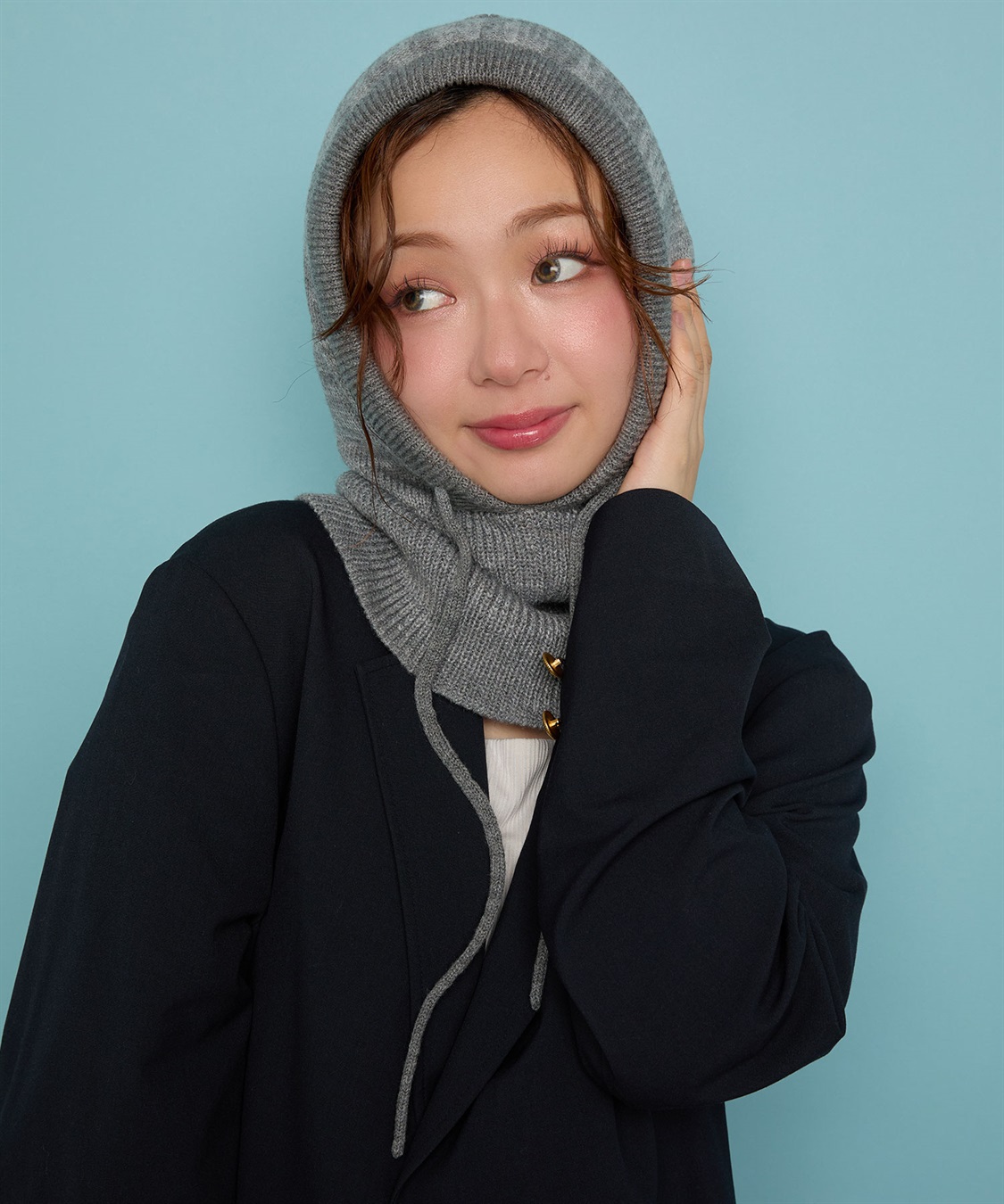 Yoki】ニットフードバラクラバ Life Style by cross marche