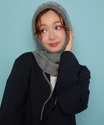 Life Style by cross marche 【Yoki】ニットフードバラクラバ_subthumb_6