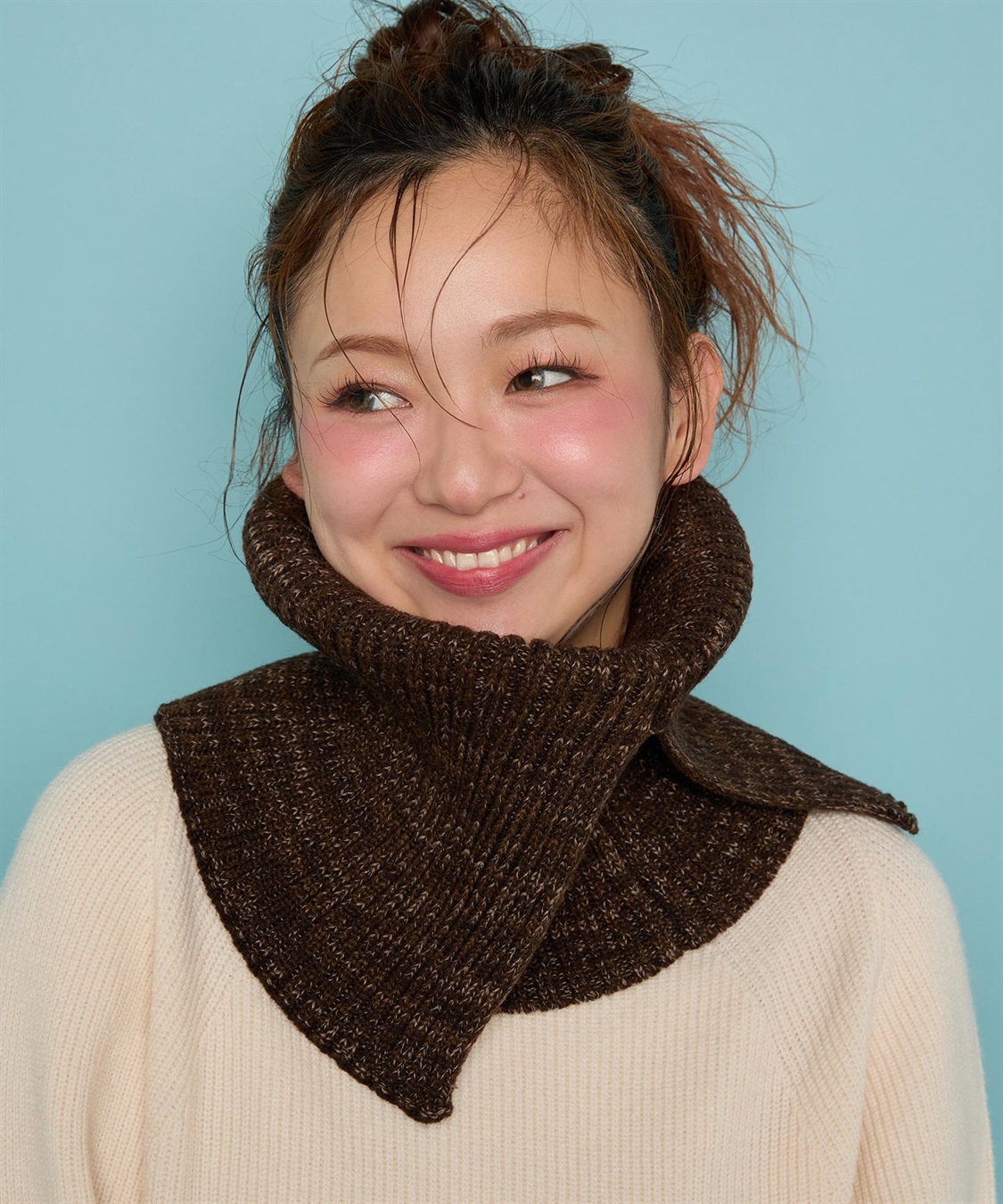 Life Style by cross marche 【Yoki】ニットハイネックウォーマー_sub_5