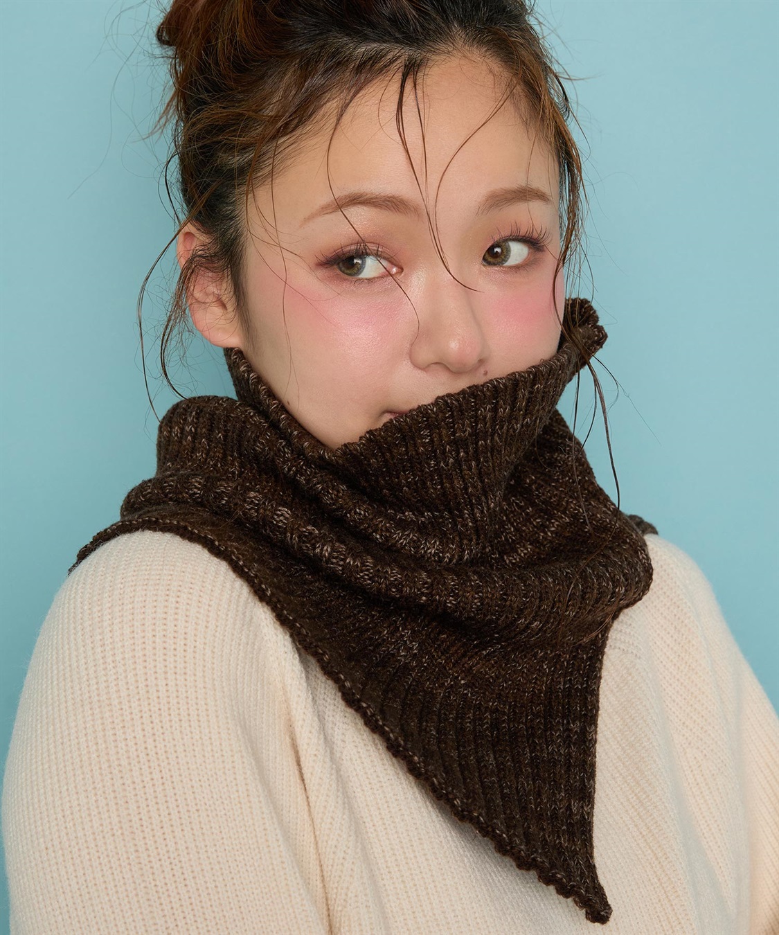 Life Style by cross marche 【Yoki】ニットハイネックウォーマー_sub_8