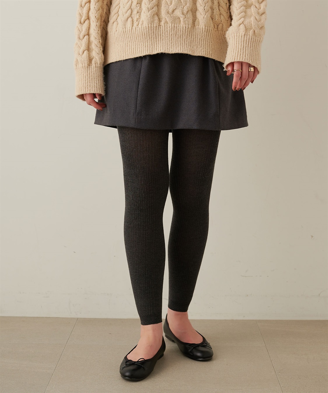 涼活本舗/温活本舗 【温活本舗】リブレギンス_sub_1