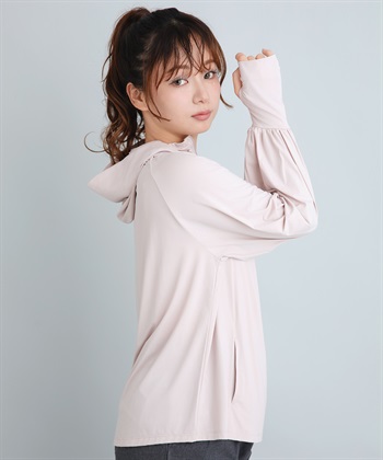 Life Style by cross marche 【Yoki】フード付きUVカットパーカ_subthumb_5