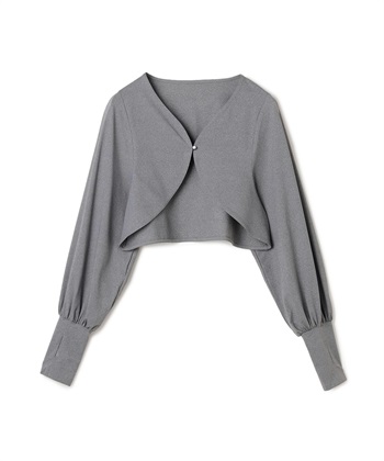 Life Style by cross marche 【Yoki】ショート丈ボレロカーディガン_subthumb_4