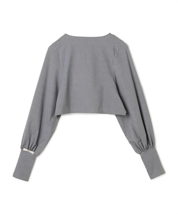 Life Style by cross marche 【Yoki】ショート丈ボレロカーディガン_subthumb_5