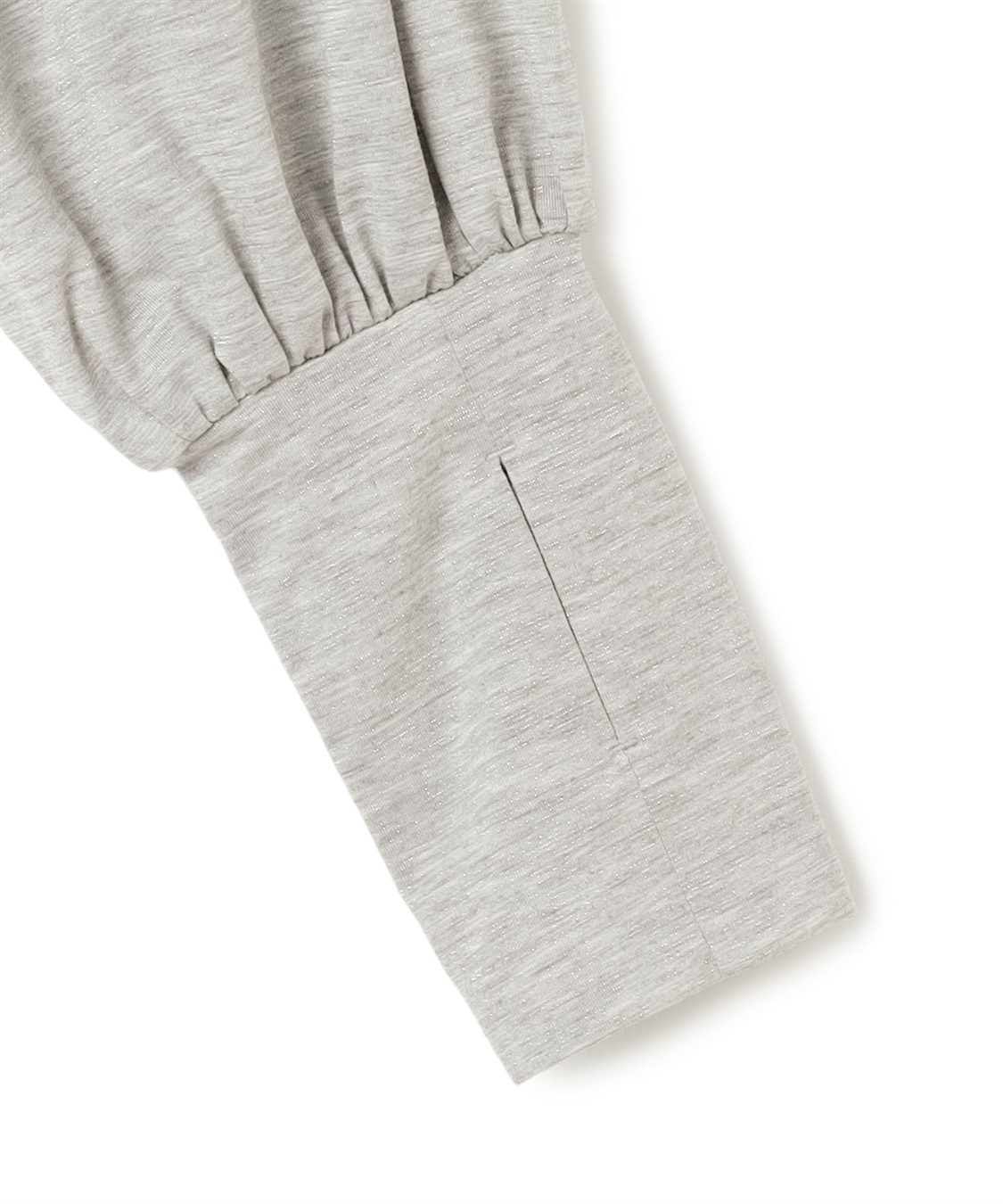 Life Style by cross marche 【Yoki】ラメ生地フード付きバックフリルパーカ_sub_9