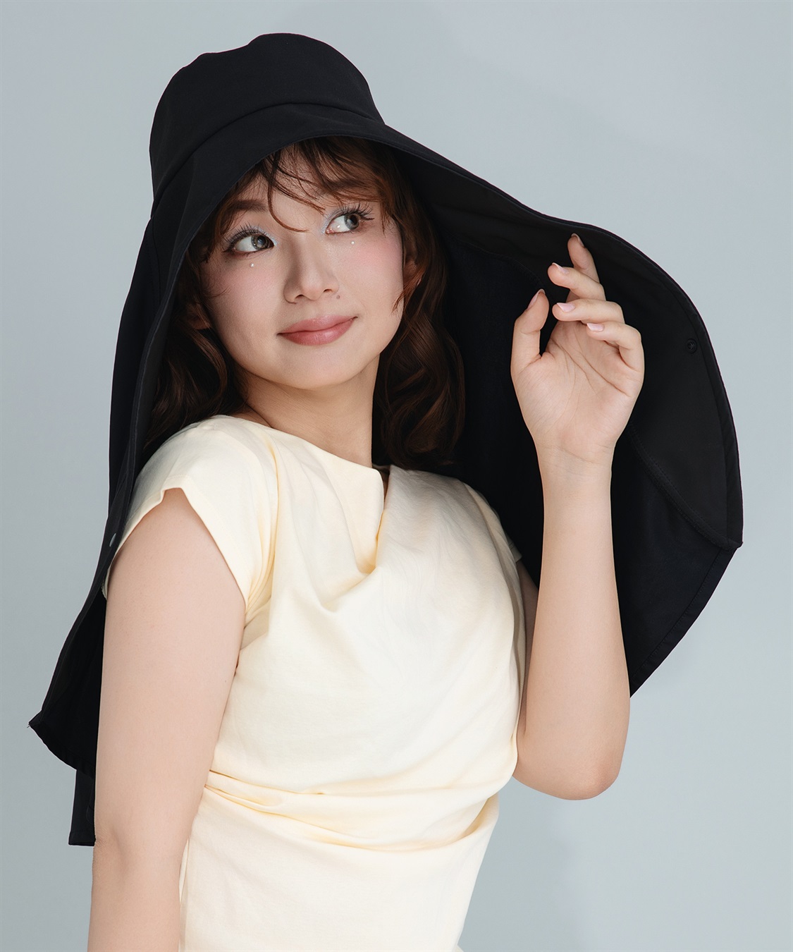 Life Style by cross marche 【Yoki】UVカットケープバイザー_sub_3