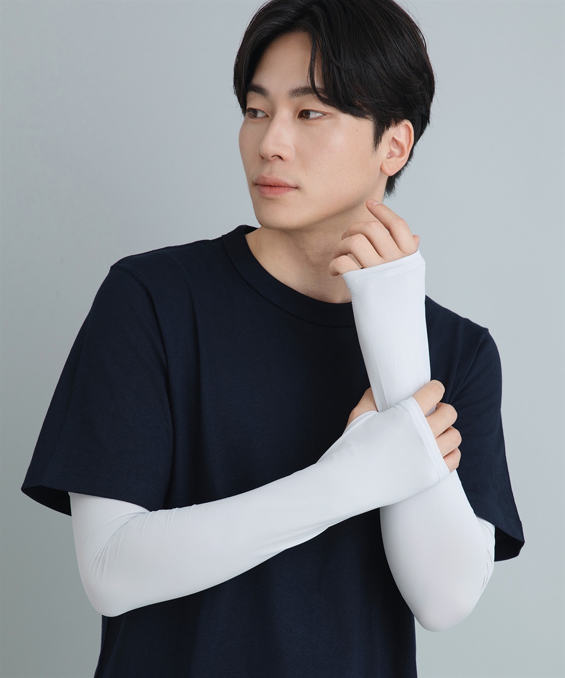 Life Style by cross marche 【Yoki】メンズロングアームカバー_sub_4