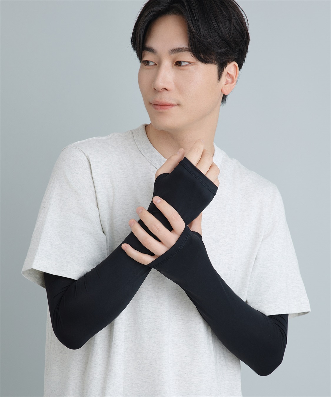 Life Style by cross marche 【Yoki】メンズロングアームカバー_sub_5