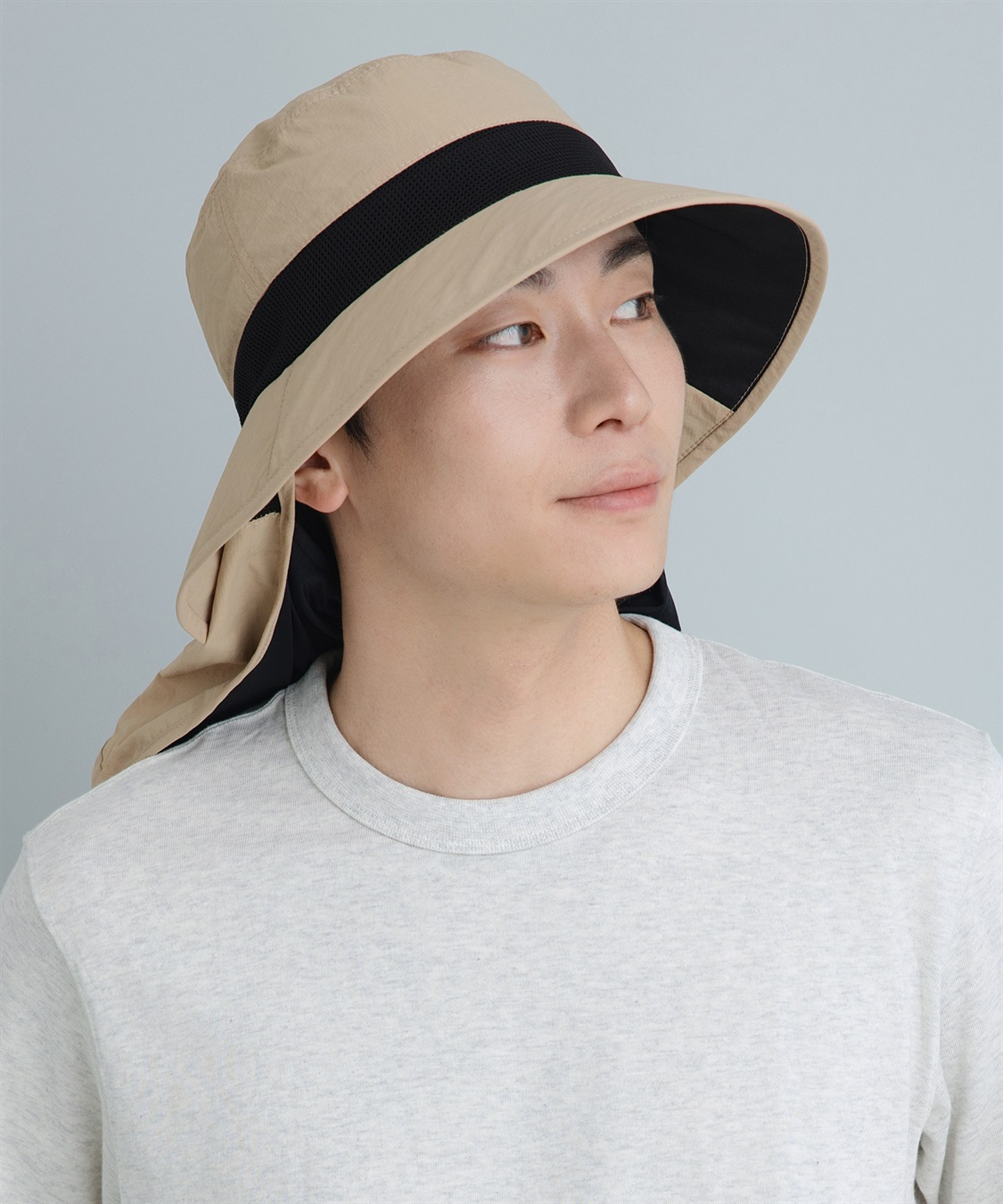 Life Style by cross marche 【Yoki】メンズフェイスシェードハット_sub_1