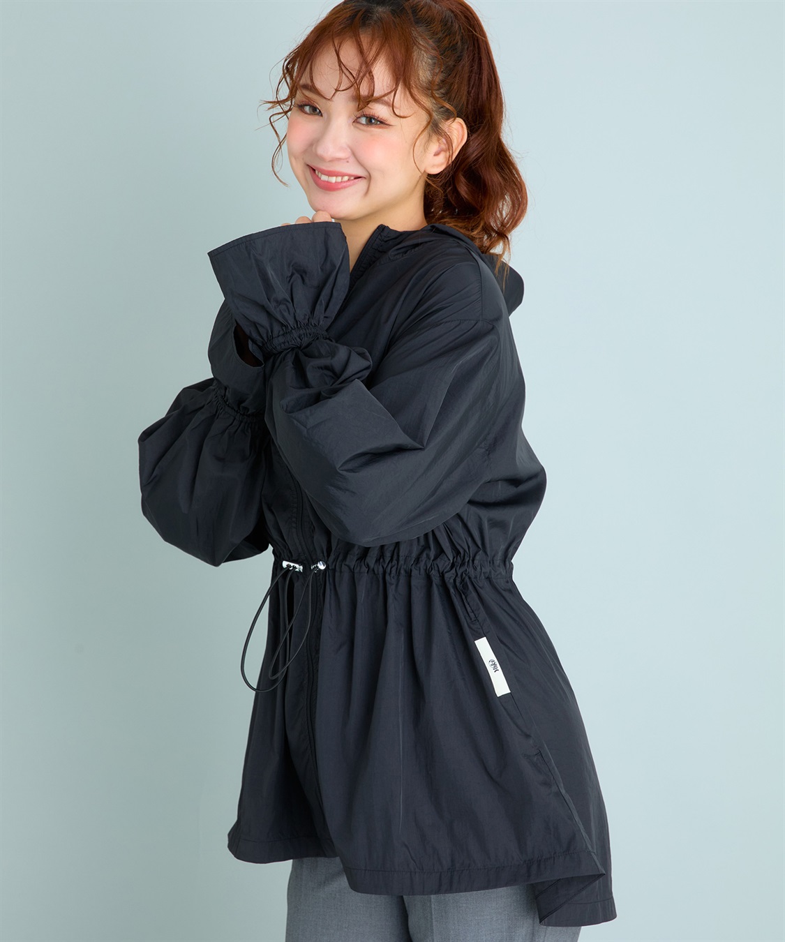 Life Style by cross marche 【Yoki】花粉対策フード付きパーカ_sub_1