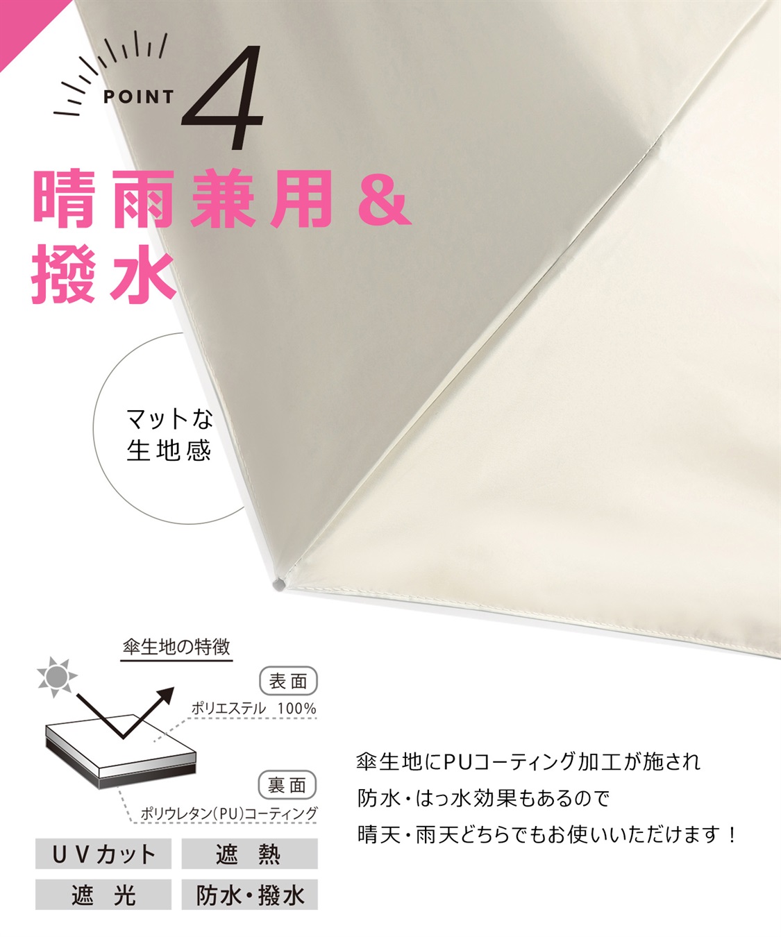 Life Style by cross marche 自動開閉晴雨兼用傘_sub_4