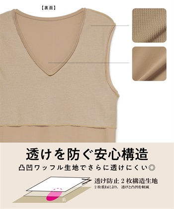 Life Style by cross marche 【KEEPGUARD】乳首透け防止Tシャツ（ノースリーブタイプ）_subthumb_3